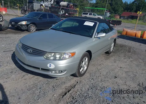 2002 Toyota Camry Solara Sle V6 из США, поврежденный, VIN 2T1FF28P32C546077